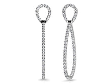 Load image into Gallery viewer, Select Inside Out Diamond Drop Earrings Diamond  with 2.70 ct.(finished) 1.8mm