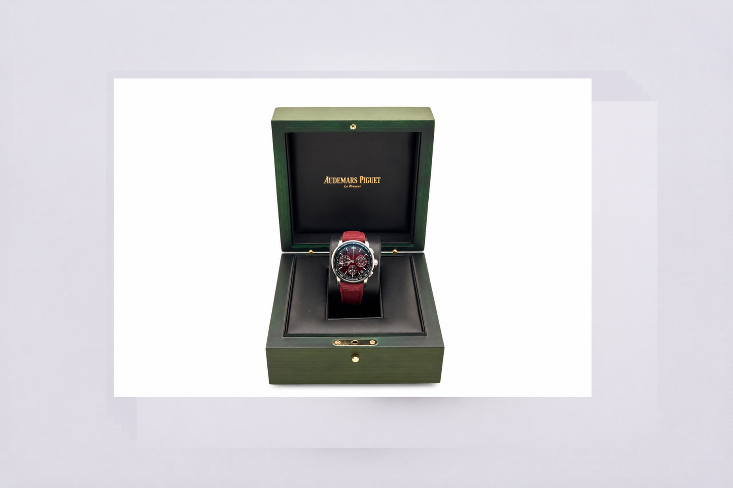 Audemars Piguet Code 11.59 Selfwinding 41mm White Gold Burgundy Dial - 15210BC.OO.A500KB.01