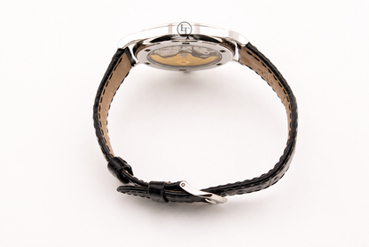 Patek Philippe 38mm Calatrava Watch Black Dial 5297G