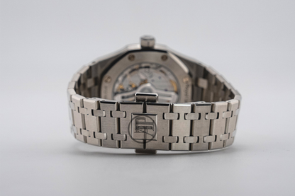 Audemars Piguet Royal Oak Stainless Steel 37mm Grey Dial Diamond Bezel | 15551ST.ZZ.1356ST.06