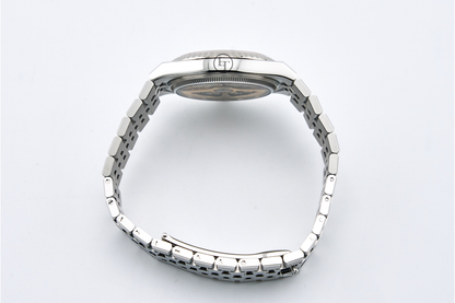 Rolex Land-Dweller 36 White Gold Oystersteel Intense White Honeycomb Motif Dial Fluted Bezel Flat Jubilee Bracelet 127234 - 2025