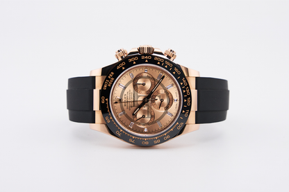 Rolex Everose Gold Cosmograph Daytona 40 Watch - Pink Diamond Dial - 116515LN pdof