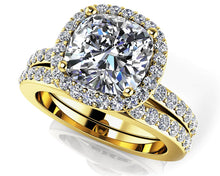 Load image into Gallery viewer, Adoring Love Wedding Set Diamond with 1.60 ct. (1.00 ct. center diamond) - Luxury Time NYC