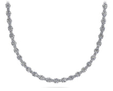 Load image into Gallery viewer, Affectionately Yours Diamond Tennis Diamond Necklace with 14.91 ct.(finished) 2mm, 3.6mm - Luxury Time NYC