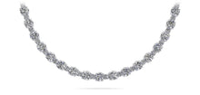 Load image into Gallery viewer, Affectionately Yours Diamond Tennis Lab - Grown Diamond Necklace with 10.28 ct.(finished) 1.7mm, 3.1mm - Luxury Time NYC