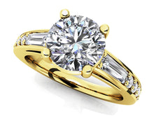 Load image into Gallery viewer, Alluring Diamond Engagement Ring with 1.81 ct. (1.25 ct. center diamond) - Luxury Time NYC