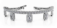 Load image into Gallery viewer, Alluring Nights Diamond Charm Diamond Bracelet with 4.75 ct.(finished) 5x3mm, 1mm, 2.4mm - Luxury Time NYC