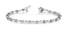 Load image into Gallery viewer, Alternating Diamond Drop Diamond Bracelet with 1.08 ct.(finished) 2.3mm - Luxury Time NYC