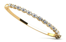 Load image into Gallery viewer, Alternating Diamonds Bangle Diamond with 1.55 ct.(finished) 1.7mm, 3mm - Luxury Time NYC