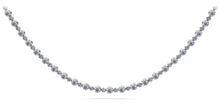 Load image into Gallery viewer, Alternating Diamonds Diamond Necklace with 5.18 ct.(finished) 1.5mm, 2.5mm - Luxury Time NYC