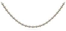 Load image into Gallery viewer, Alternating Diamonds Diamond Necklace with 5.18 ct.(finished) 1.5mm, 2.5mm - Luxury Time NYC