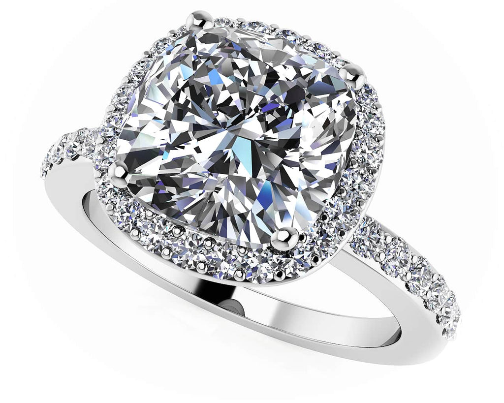 Always Yours Diamond Engagement Ring with 1.09 ct. (0.75 ct. center diamond) - Luxury Time NYC