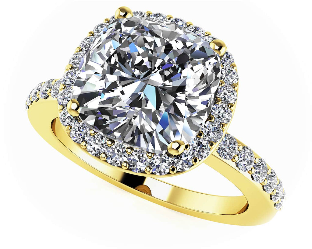 Always Yours Diamond Engagement Ring with 1.09 ct. (0.75 ct. center diamond) - Luxury Time NYC