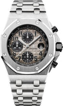 Load image into Gallery viewer, Audemars Piguet &quot;Brick&quot; Offshore 42mm Chronograph Platinum Gray Arabic Dial | 26470PT.OO.1000PT.01 - Luxury Time NYC