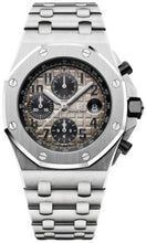 Load image into Gallery viewer, Audemars Piguet &quot;Brick&quot; Offshore Chronograph Platinum 42mm Gray Arabic Dial - 26470PT.OO.1000PT.01 - Luxury Time NYC