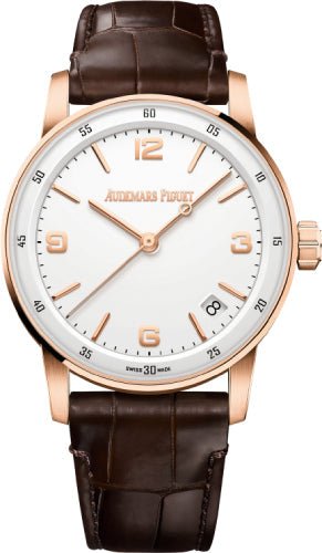 Audemars Piguet Code 11.59 Selfwinding 41mm Rose Gold White Dial | 15210OR.OO.A099CR.01 - Luxury Time NYC