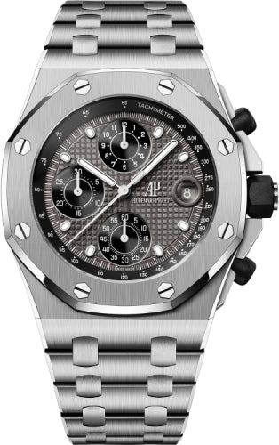 Audemars Piguet Offshore 42mm Chronograph Titanium Grey Dial & Bracelet - 26238TI.OO.2000TI.01 - Luxury Time NYC