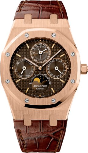 Audemars Piguet Perpetual Calendar Rose Gold 39mm Royal Oak | 26252OR.OO.D092CR.01 - Luxury Time NYC