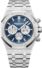 Load image into Gallery viewer, Audemars Piguet Royal Oak 41mm Frosted Gold Chronograph Blue Dial - 26331BC.GG.1224BC.02 - Luxury Time NYC