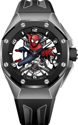 Audemars Piguet Royal Oak 42 mm Concept "Spider - Man" Tourbillon - 26631IO.OO.D002CA.01 - Luxury Time NYC