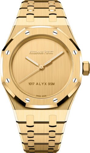 Audemars Piguet Royal Oak ALYX 9SM "Matthew Williams" 1017 Yellow Gold | 15550BA.OO.1356BA.02 - Luxury Time NYC