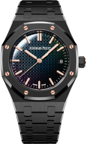 Audemars Piguet Royal Oak "Carolina Bucci" Black Ceramic 34mm - 77350CE.OO.1266CE.02.A - Luxury Time NYC