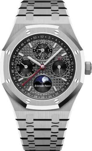 Audemars Piguet Royal Oak "China" Perpetual Calendar Titanium Grey Dial | 26609TI.OO.1220TI.01 - Luxury Time NYC