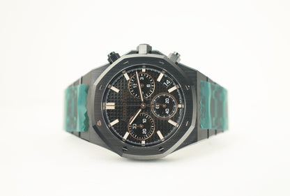 Audemars Piguet Royal Oak Chronograph 41mm Ceramic Black Dial 26240CE.OO.1225CE.02 - Luxury Time NYC