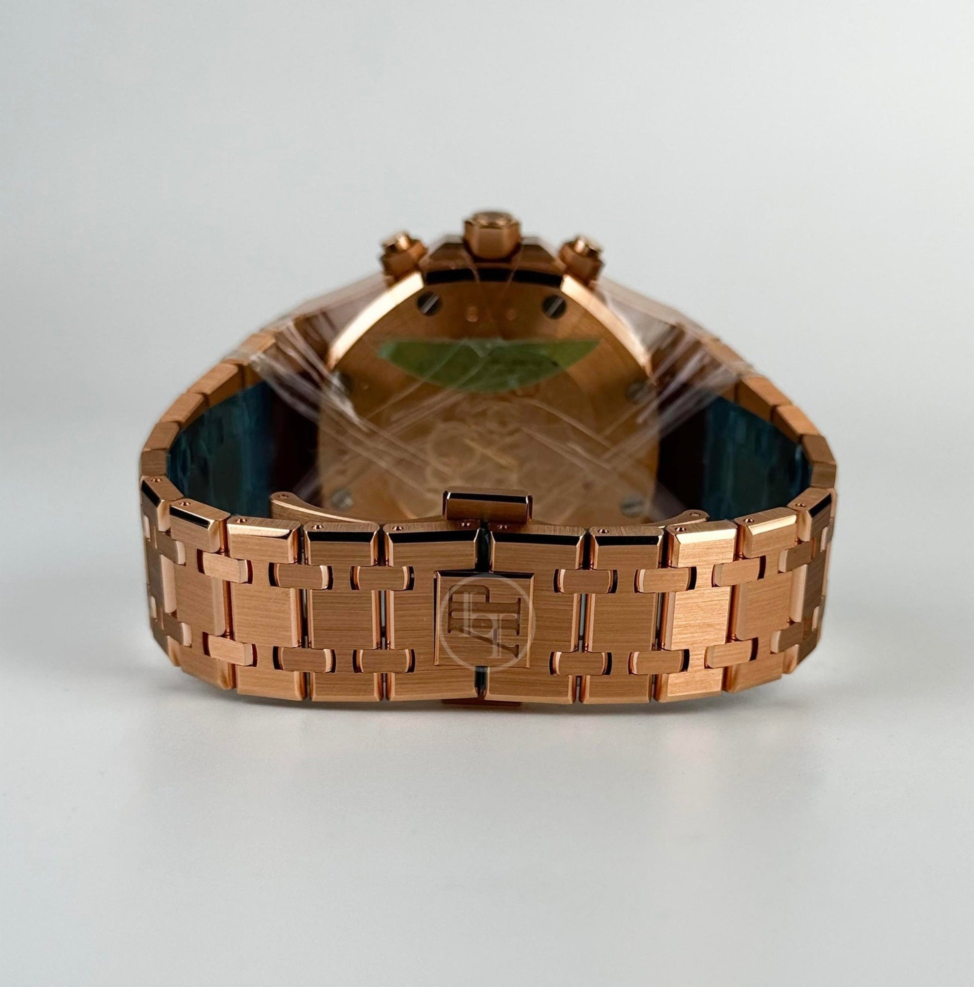 Audemars Piguet Royal Oak Chronograph Rose Gold 38mm Silver Dial 26315OR.OO.1256OR.01 - Luxury Time NYC