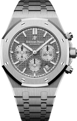 Audemars Piguet Royal Oak Chronograph Stainless Steel 38mm Ruthenium Dial | 26315ST.OO.1256ST.02 - Luxury Time NYC