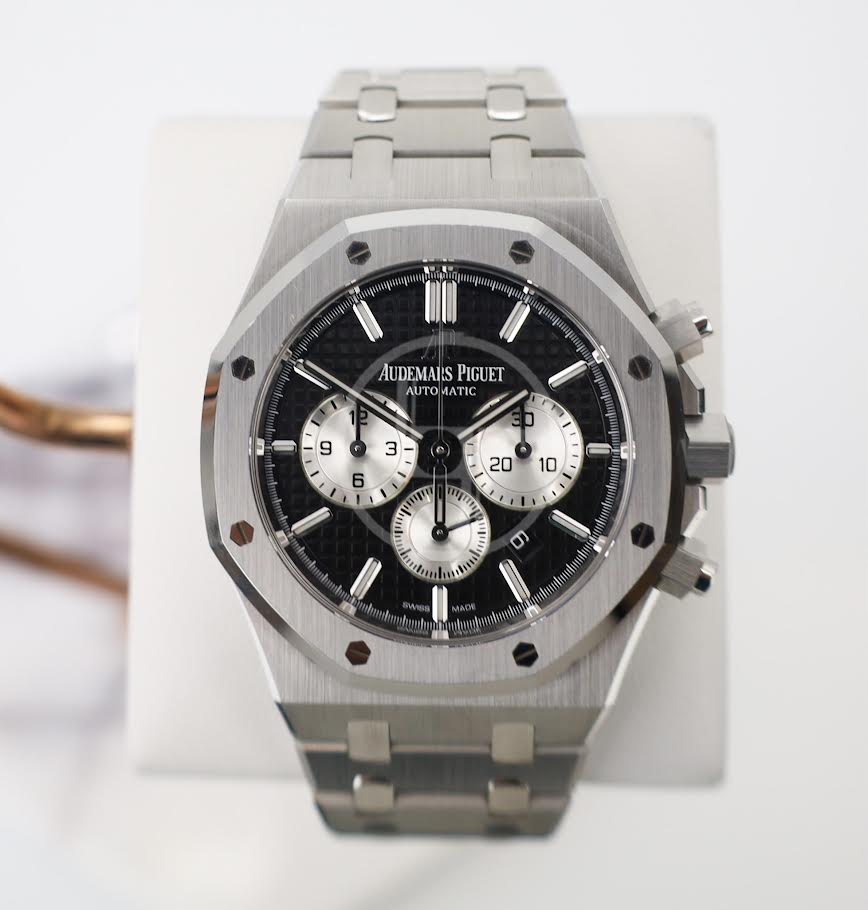 Audemars Piguet Royal Oak Chronograph Watch - Black Dial 41mm - 26331ST.OO.1220ST.02 - Luxury Time NYC