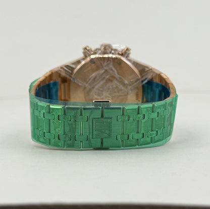 Audemars Piguet Royal Oak Chronograph Watch - Silver Dial 41mm - 26320OR.OO.1220OR.02 - Luxury Time NYC