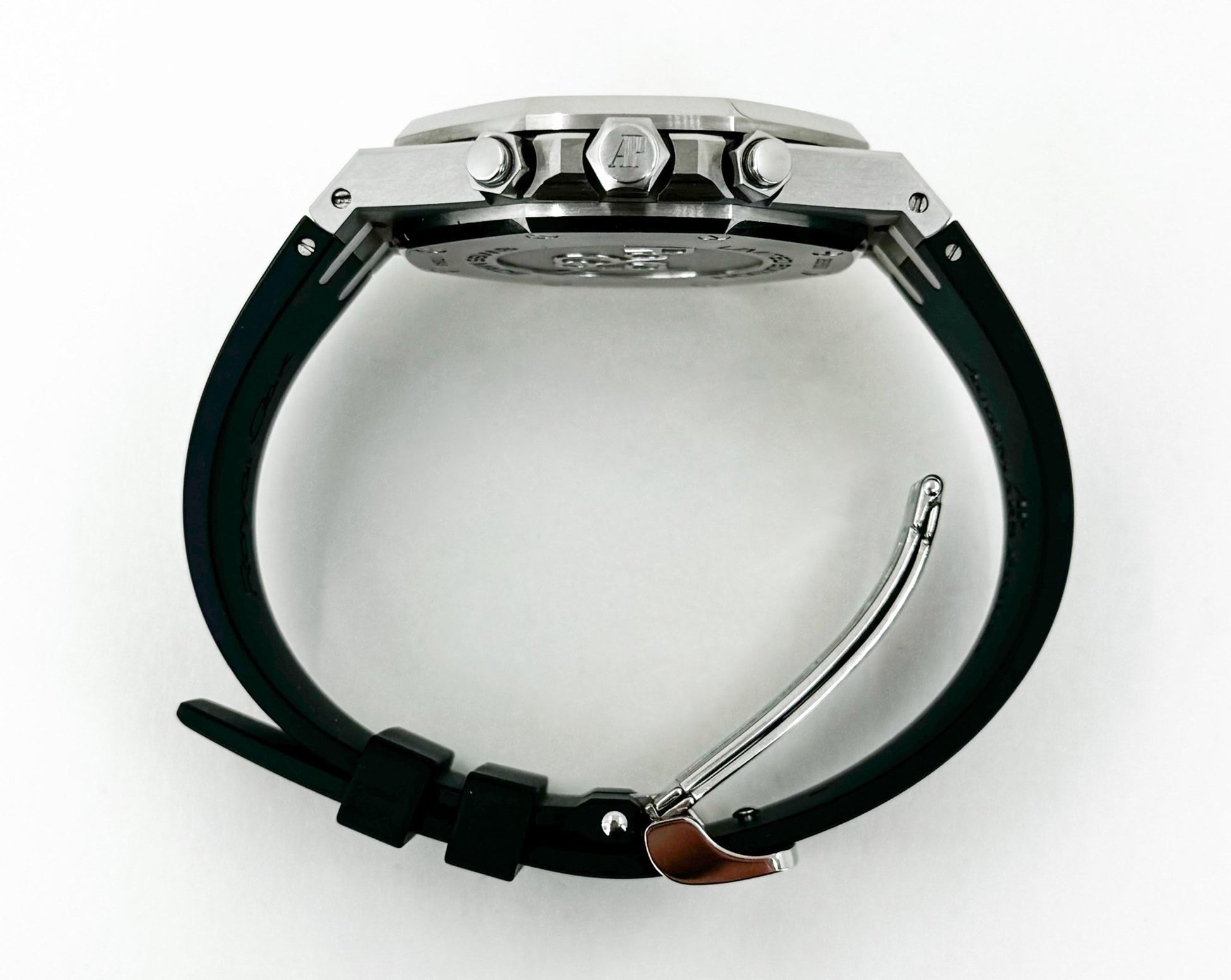 Audemars Piguet Royal Oak Chronograph Watch - Silver Toned - Dial 41mm - 26326ST.OO.D027CA.01 - Luxury Time NYC