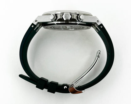 Audemars Piguet Royal Oak Chronograph Watch - Silver Toned - Dial 41mm - 26326ST.OO.D027CA.01 - Luxury Time NYC