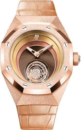 Audemars Piguet Royal Oak Concept Flying Tourbillon 38.5mm "Tamara Ralph" Pink Rose Gold 26630OR.GG.D626CR.01 - Luxury Time NYC