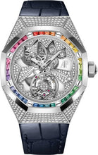 Load image into Gallery viewer, Audemars Piguet Royal Oak Concept Flying Tourbillon White Gold/ Diamonds Dial 38.5mm Gemstones Bezel Alligator Leather Strap | 26229BC.ZY.D326CR.01 - Luxury Time NYC