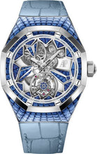 Load image into Gallery viewer, Audemars Piguet Royal Oak Concept Flying Tourbillon White Gold Sapphires Alligator 39mm Leather Strap | 26228BC.SS.D314CR.01 - Luxury Time NYC