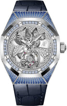 Load image into Gallery viewer, Audemars Piguet Royal Oak Concept Flying Tourbillon White Gold Sapphires Diamond Dial 38.5mm Alligator Leather Strap | 26227BC.SS.D326CR.01 - Luxury Time NYC