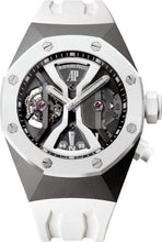 Load image into Gallery viewer, Audemars Piguet Royal Oak Concept Gmt Tourbillon 44mm Openworked White Ceramic Titanium Rubber | 26580IO.OO.D010CA.01 - Luxury Time NYC