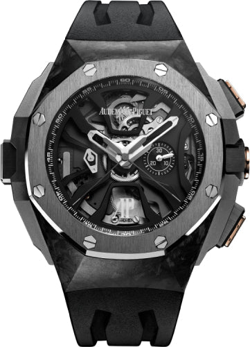 Audemars Piguet Royal Oak Concept Laptimer Michael Schumacher Forged Carbon Black | 26221FT.OO.D002CA.01 - Luxury Time NYC