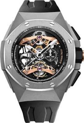 Audemars Piguet Royal Oak Concept Selfwinding Tourbillon 44mm Chronograph Openworked Titanium 
