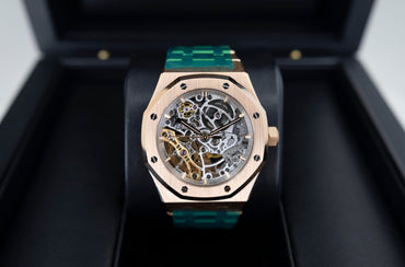 Audemars Piguet Royal Oak Double Balance Wheel Openworked 15407OR.OO.1220OR.01 - Luxury Time NYC