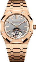 Load image into Gallery viewer, Audemars Piguet Royal Oak Flying Tourbillon 41mm Pink Rose Gold Grey Dial 26730OR.OO.1320OR.05 - Luxury Time NYC