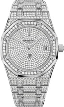 Load image into Gallery viewer, Audemars Piguet Royal Oak &quot;Jumbo&quot; Extra - Thin 39mm White Gold Diamond Pave | 15202BC.ZZ.1241BC.01 - Luxury Time NYC