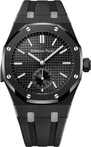 Audemars Piguet Royal Oak Minute Repeater 42mm Supersonnerie Black Ceramic | 26591CE.OO.D002CA.01 - Luxury Time NYC