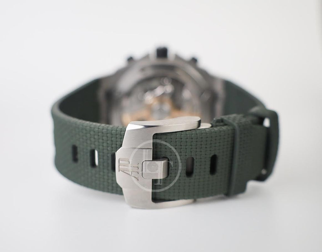 Audemars Piguet Royal Oak Offshore 42mm Chronograph Titanium Green | 26238TI.OO.A056CA.01 - Luxury Time NYC