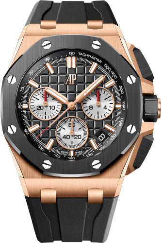 Audemars Piguet Royal Oak Offshore 43mm Chronograph Rose Gold - 26420RO.OO.A002CA.01 - Luxury Time NYC