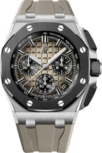 Load image into Gallery viewer, Audemars Piguet Royal Oak Offshore 43mm Chronograph Stainless Steel Ceramic Taupe Brown Dial - 26420SO.OO.A600CA.01 - Luxury Time NYC