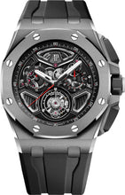 Load image into Gallery viewer, Audemars Piguet Royal Oak Offshore 43mm Flying Tourbillon Chronograph Titanium Openworked | 26622TI.GG.D002CA.01 - Luxury Time NYC