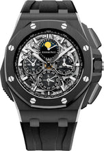 Load image into Gallery viewer, Audemars Piguet Royal Oak Offshore 44mm Grande Complication Black Ceramic Sapphire Dial Rubber Strap - 26582CE.OO.A002CA.01 - Luxury Time NYC